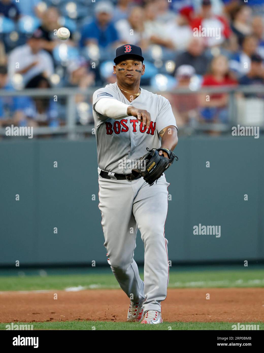 Rafael Devers September 3, 2022 Game Used Home Jersey, 2 for 4, 1