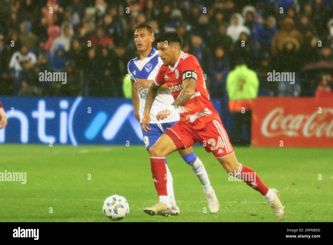 Buenos Aires, Argentina. 02nd Sep, 2023. Enzo Perez of River Plate during the match for the 3rd round of Argentina´s Liga Profesional de Fútbol Binance Cup at José Amalfitani Stadium ( Credit: Néstor J. Beremblum/Alamy Live News Stock Photo