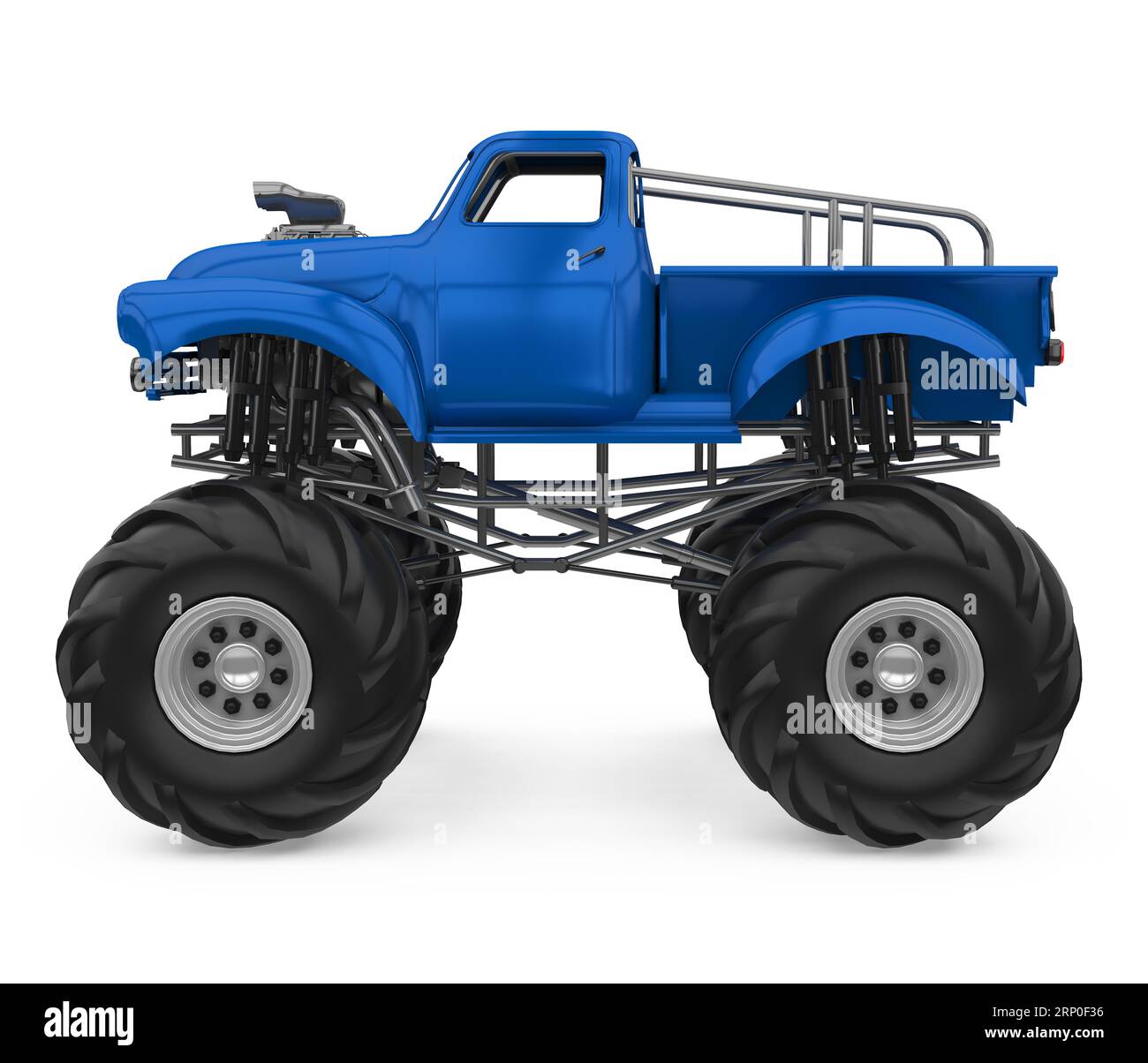 Monster Truck Isolated Stock Photo - Alamy