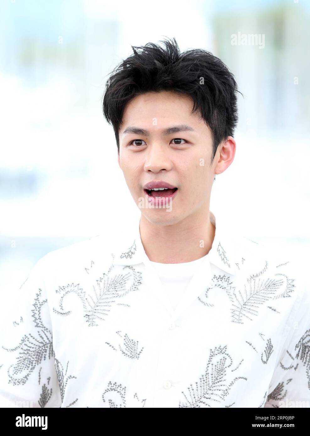 (180516) -- CANNES, May 16, 2018 -- Actor Li Hongqi attends the ...