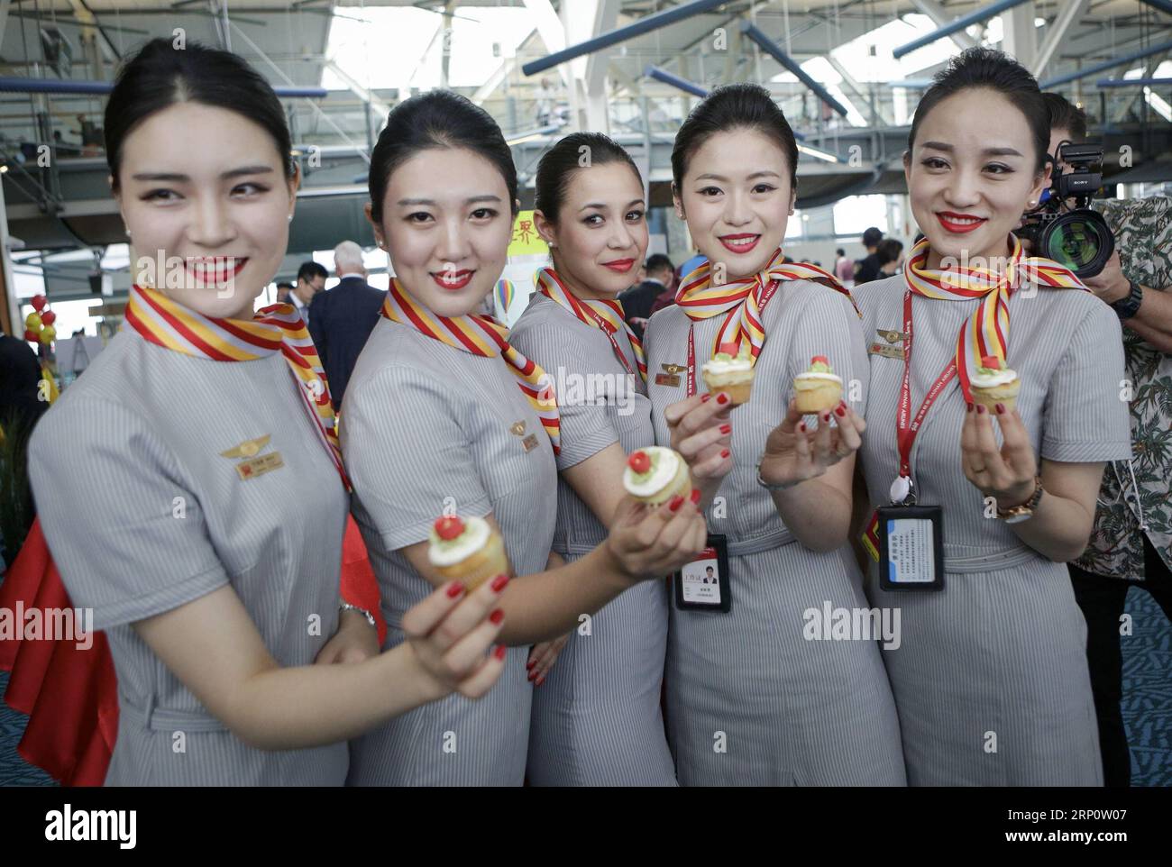 Air china air flight attendants hi-res stock photography and images - Alamy