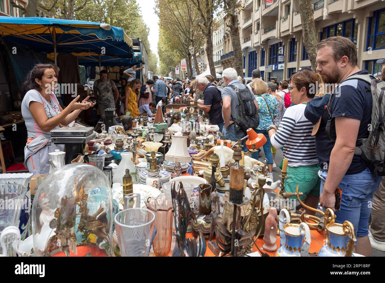 Lille, France. 02nd Sep, 2023. The Grande Braderie de Lille is an event