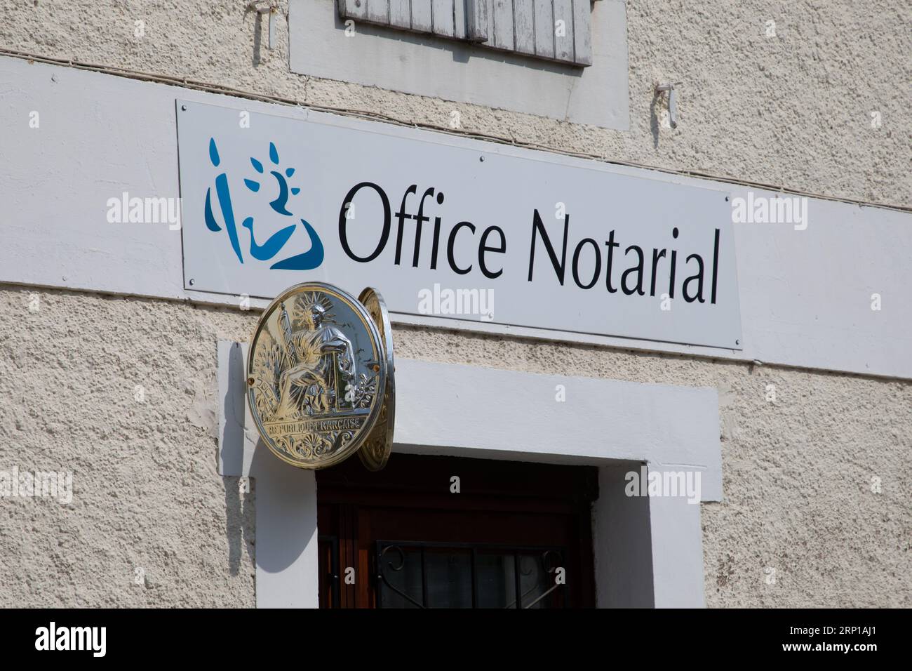 Bordeaux , France 09 01 2023 office notarial france wall brand text