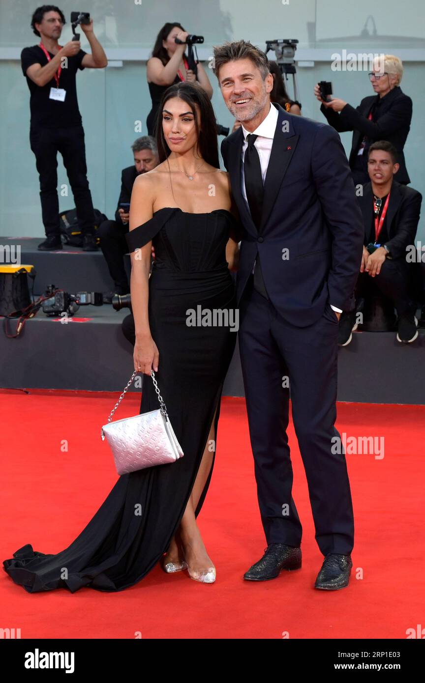 Fabio Fulco mit Ehefrau Veronica Papa bei der Verleihung des Kineo