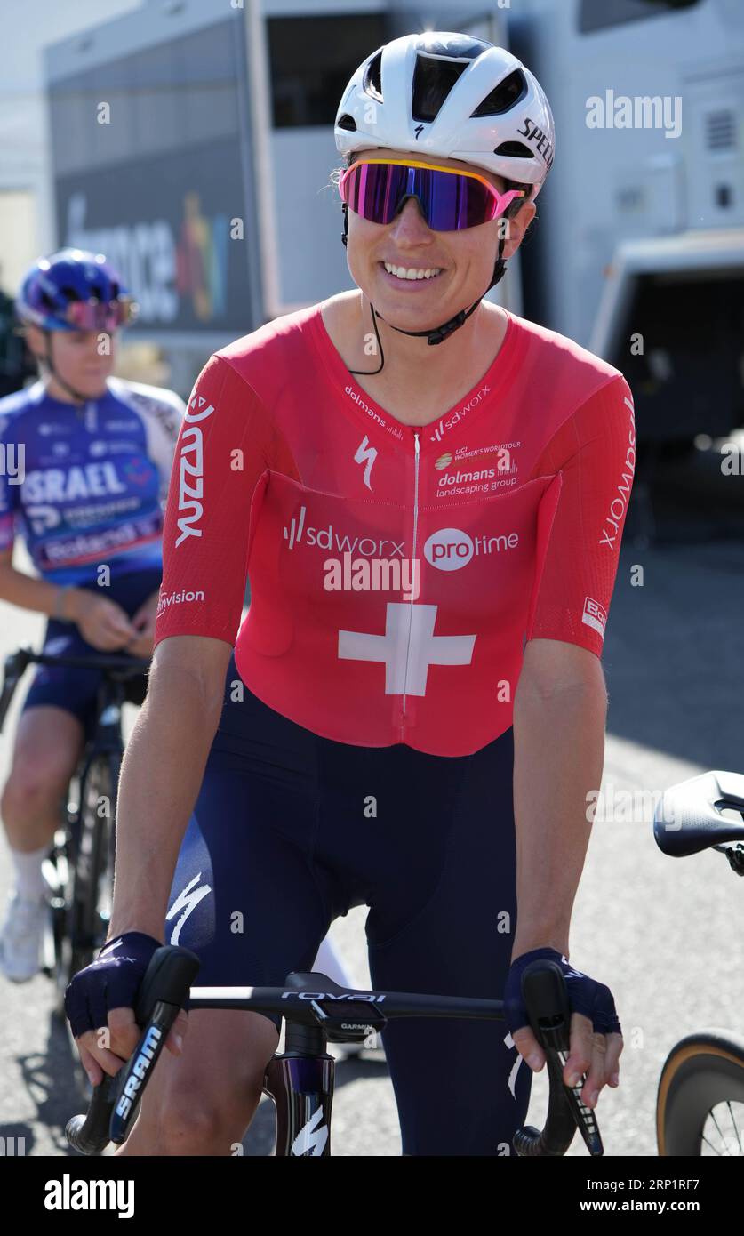 Plouay, France. 02nd Sep, 2023. Marlen Reusser of Team SD Worx during the Classic Lorient Agglomération - Trophée Ceratizit, UCI Women's World Tour cycling race on September 2, 2023 in Plouay, France - Photo Laurent Lairys/DPPI Credit: DPPI Media/Alamy Live News Stock Photo