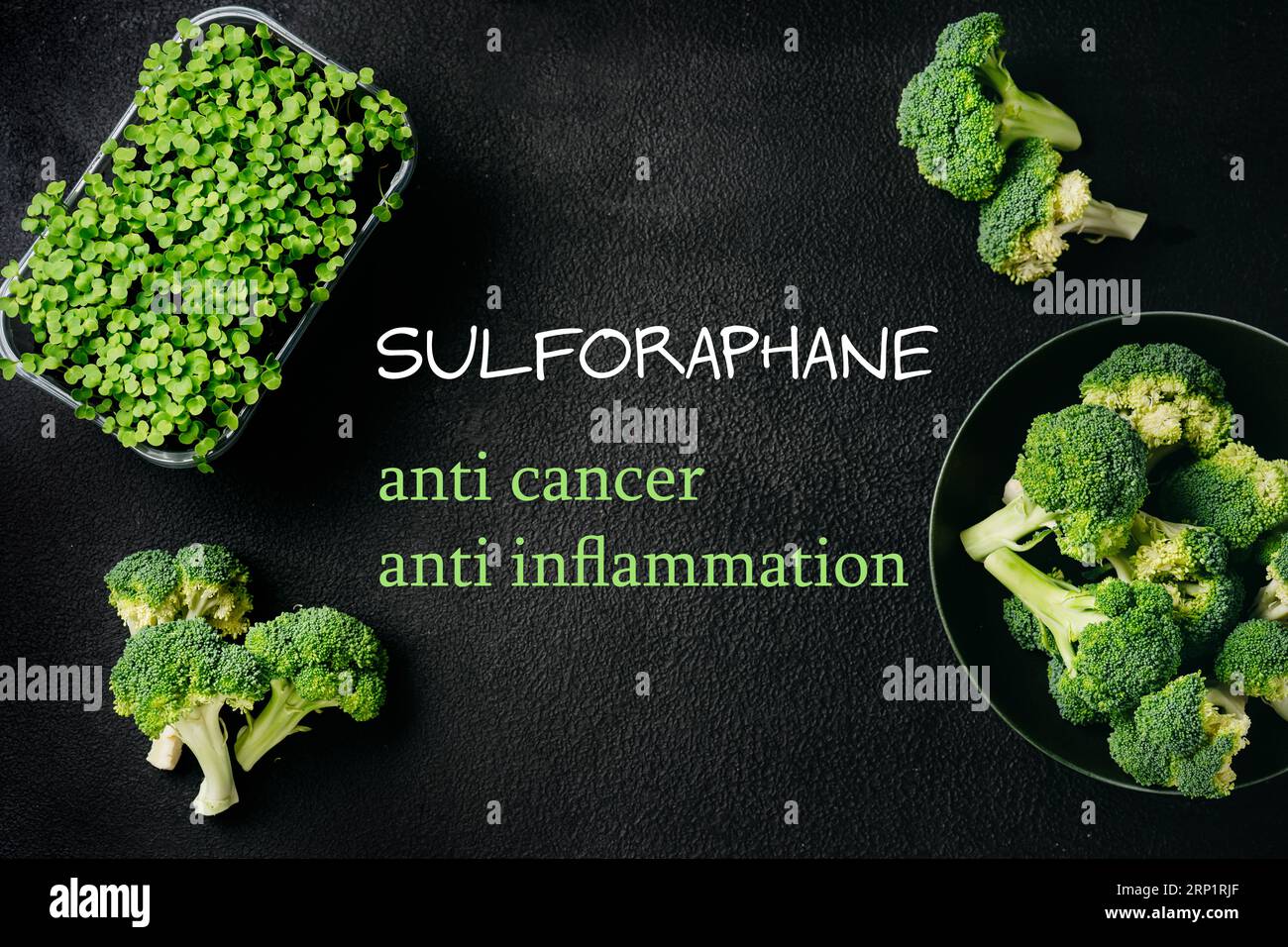 Broccoli cabbage and sprouts rich in sulforaphane a phytochemical with anti cancer and anti