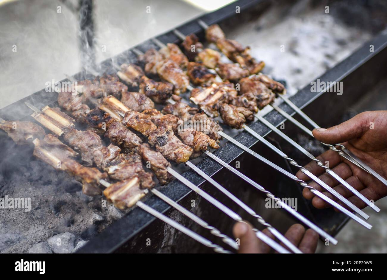 Xinjiang grilled lamb chops hires stock photography and images Alamy