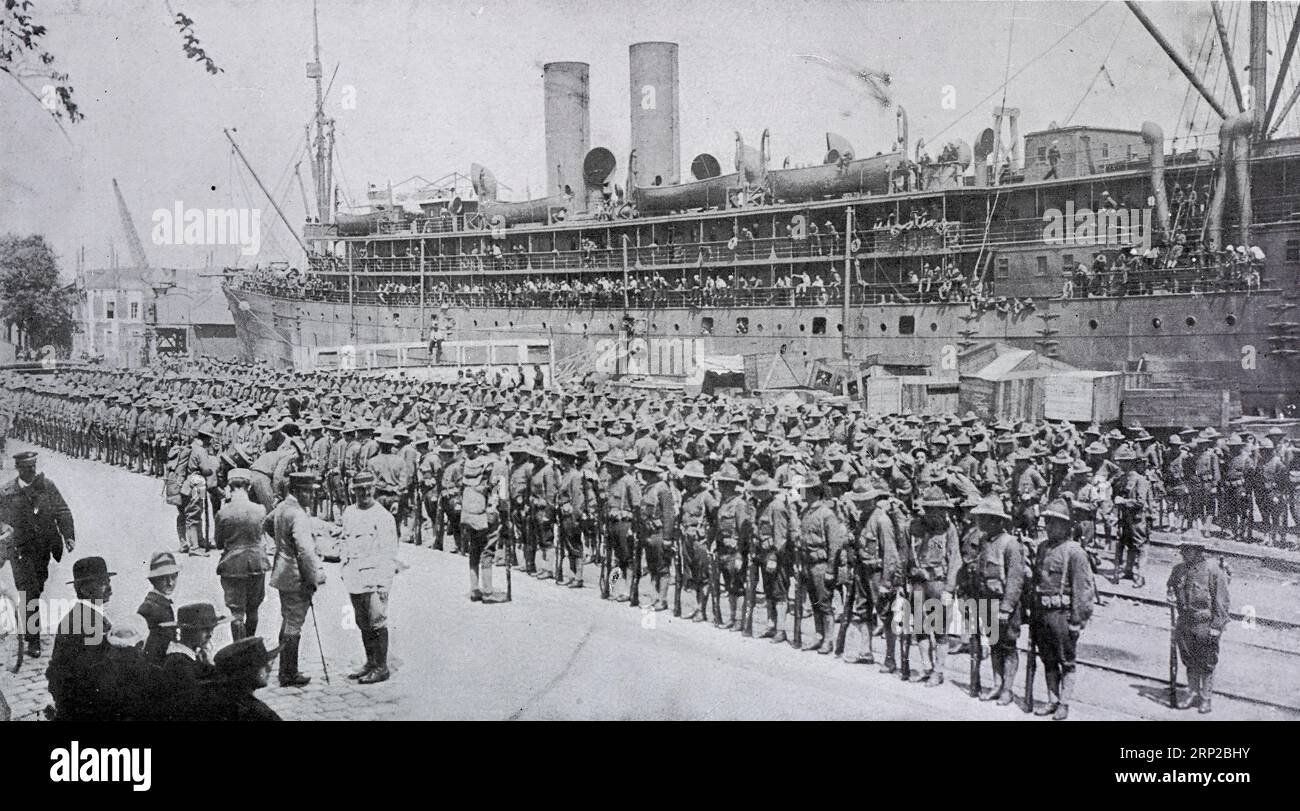 American troops hi-res stock photography and images - Alamy