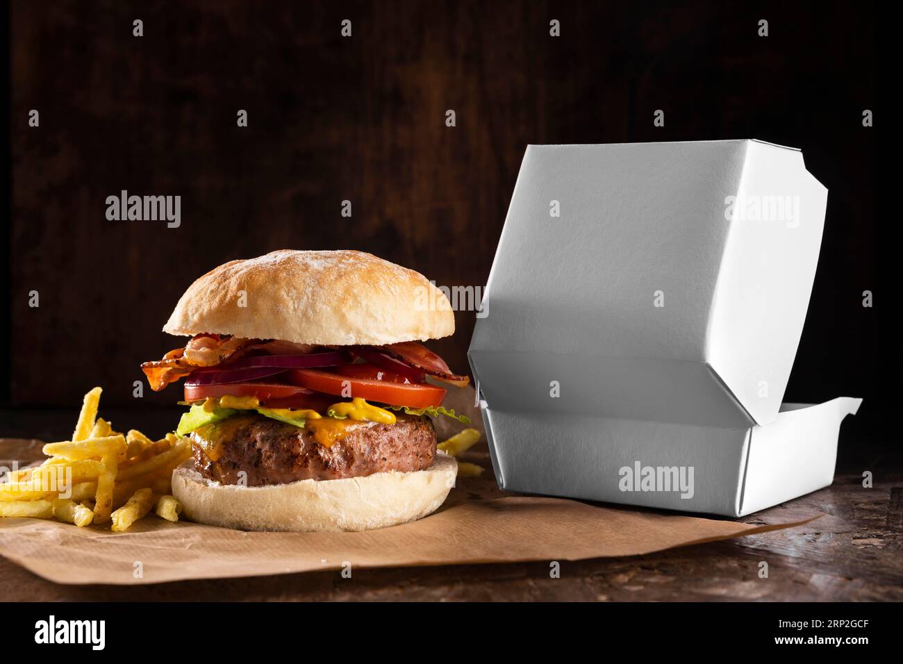Front view delicious burger assortment Stock Photo
