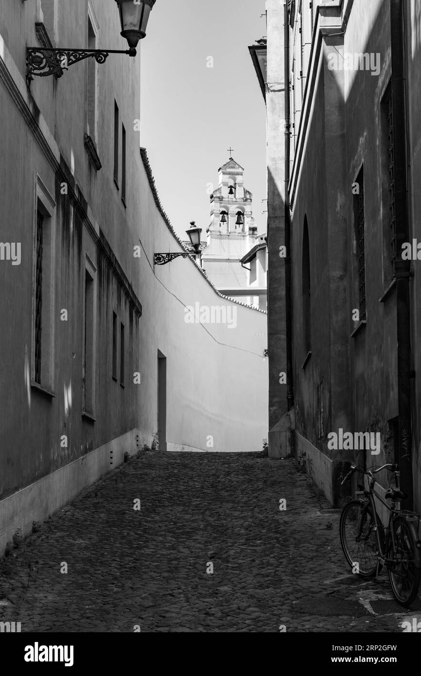 Alleyway Rome Italy Stock Photo