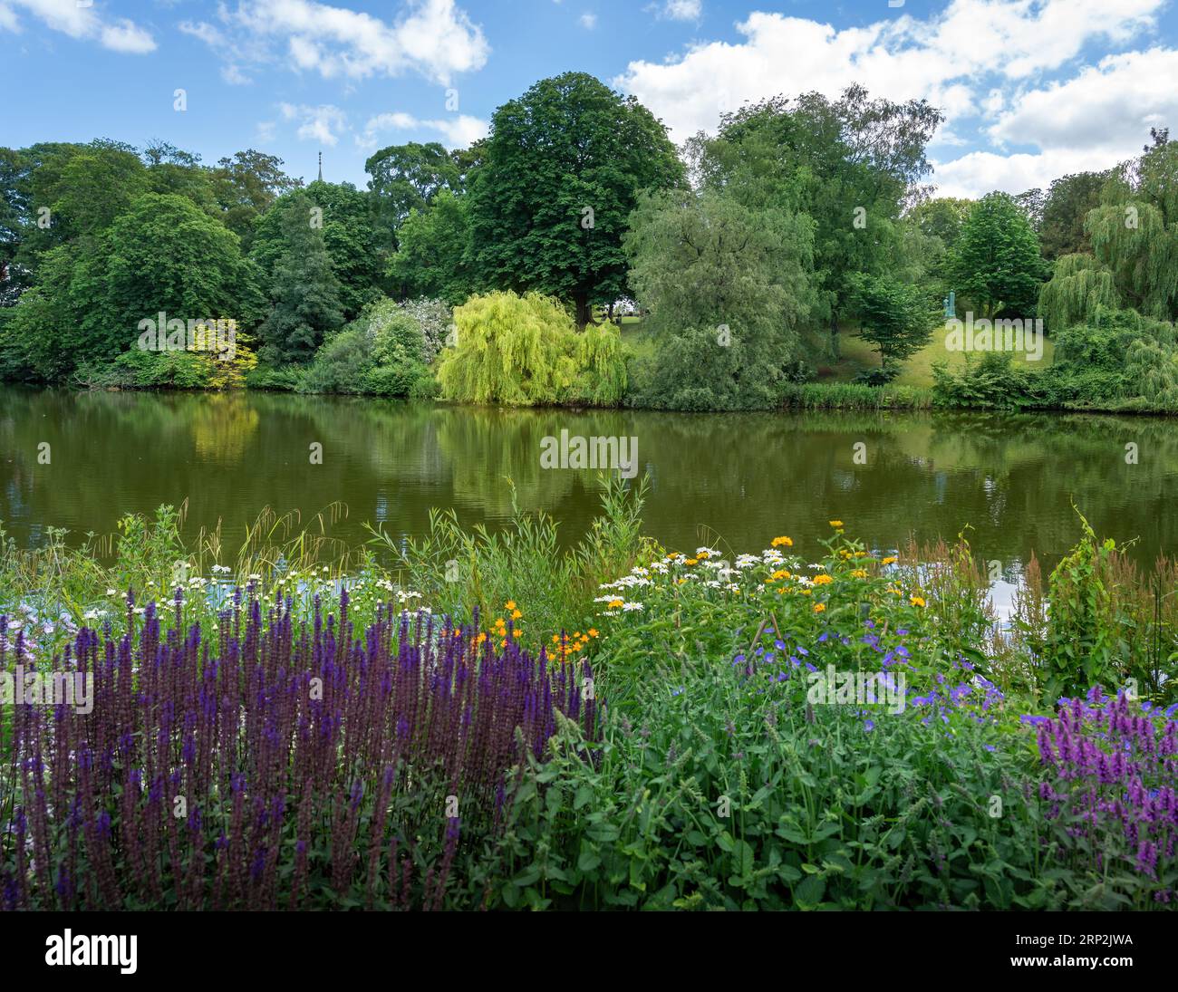Orsted Park - Copenhagen, Denmark Stock Photo