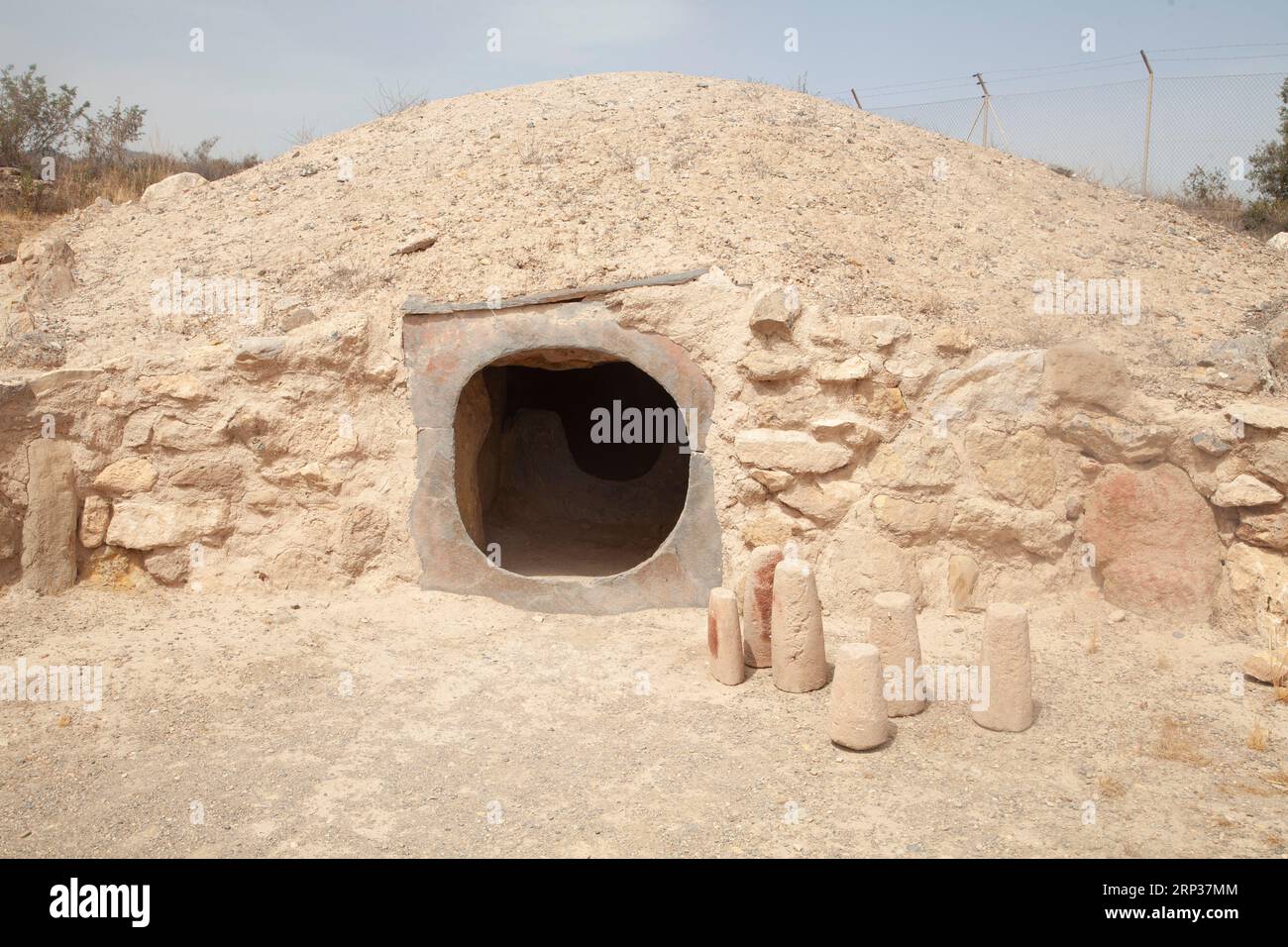 Archaeological site of Los Millares from the Copper Age Stock Photo Alamy