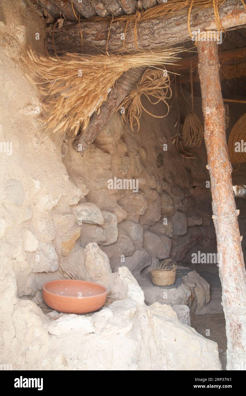 Archaeological site of Los Millares from the Copper Age Stock Photo Alamy