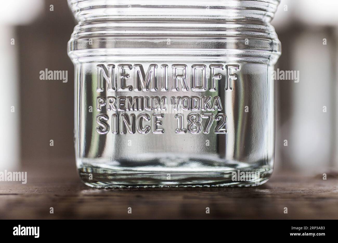 Nemiroff de luxe emblem hi-res stock photography and images - Alamy