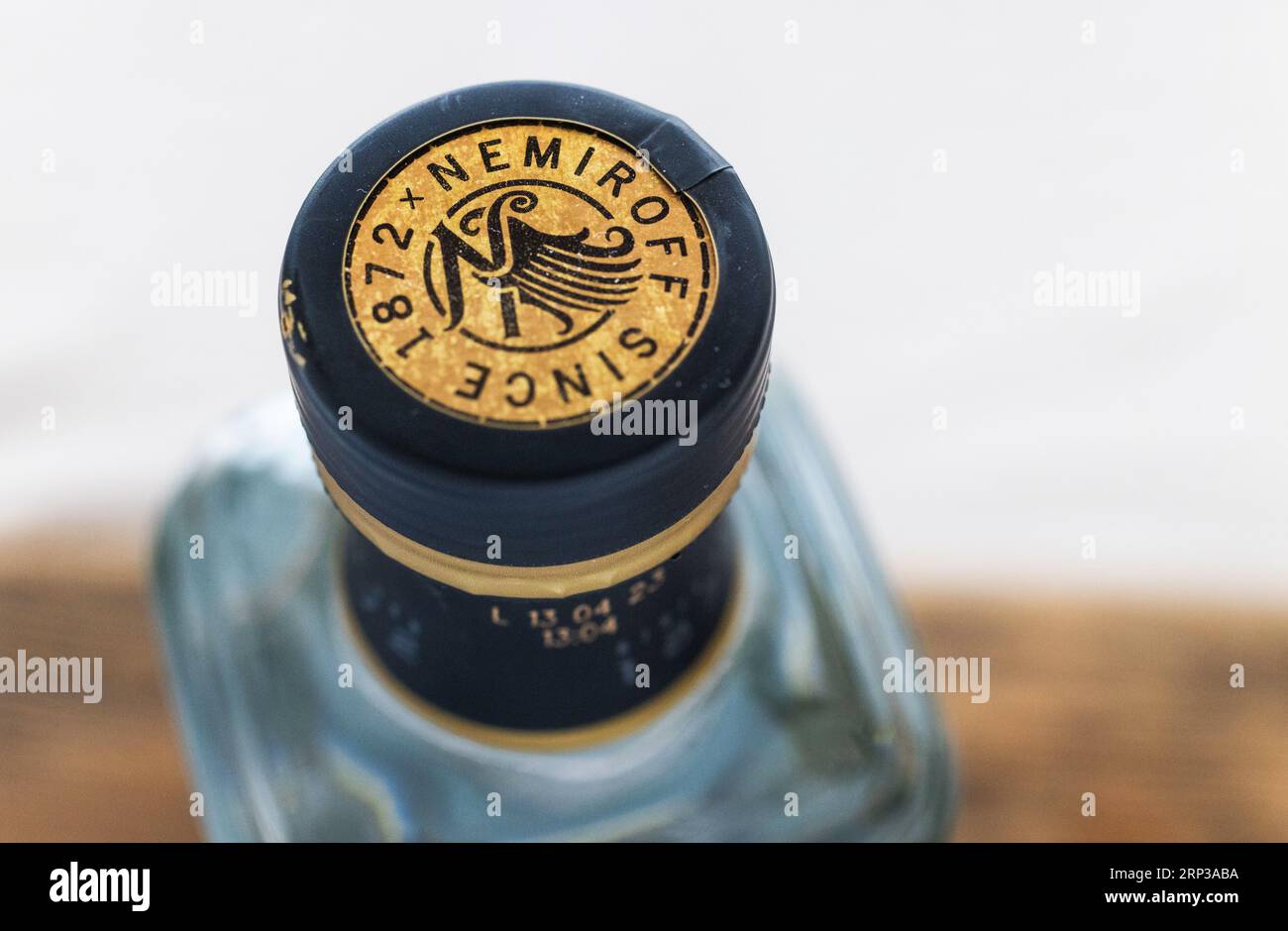 Nemiroff De Luxe vodka from Ukraine. Nemiroff is a Ukrainian vodka brand. It is one of the world