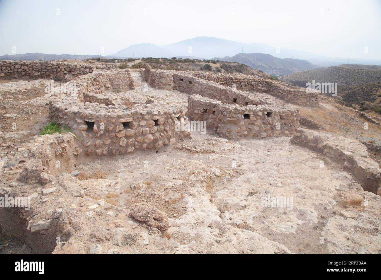 Archaeological site of Los Millares from the Copper Age Stock Photo Alamy