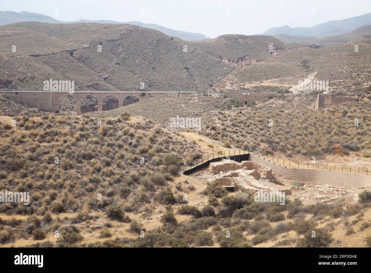 Archaeological site of Los Millares from the Copper Age Stock Photo Alamy