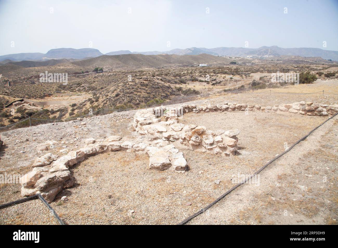 Archaeological site of Los Millares from the Copper Age Stock Photo Alamy