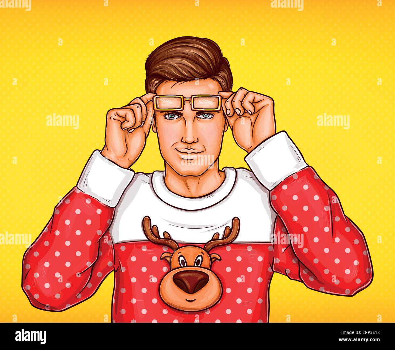 taking-off-glasses-stock-vector-images-alamy