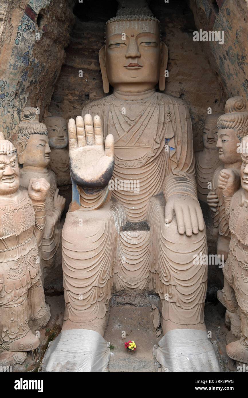 中国 光緒天宝足銀 山水人物彫 板指 N 7475