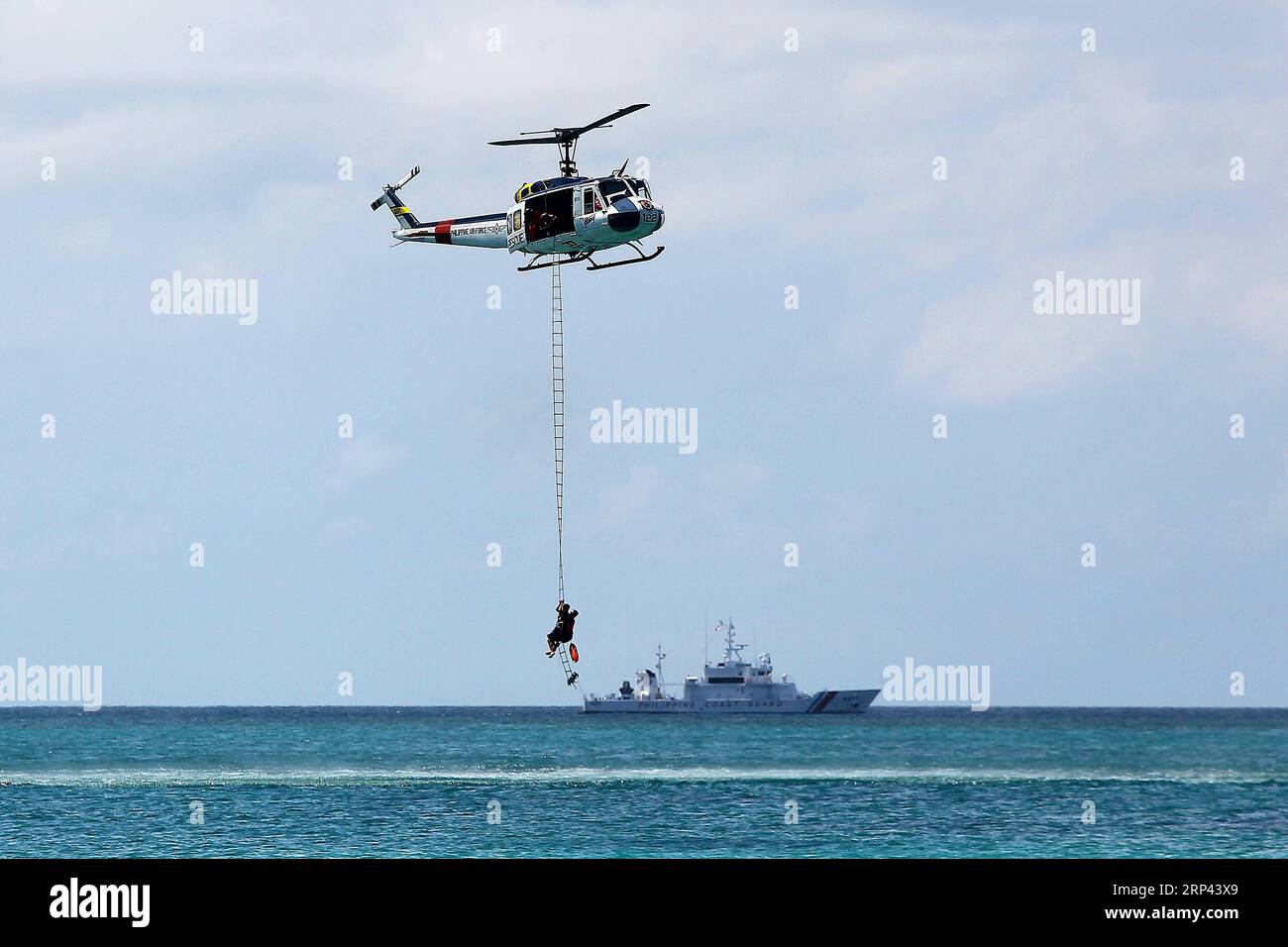 Philippine air force helicopter hi-res stock photography and images - Alamy