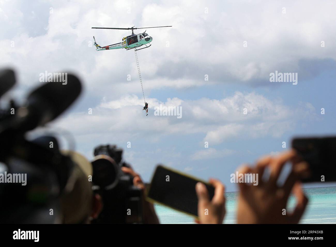Philippine air force helicopter hi-res stock photography and images - Alamy