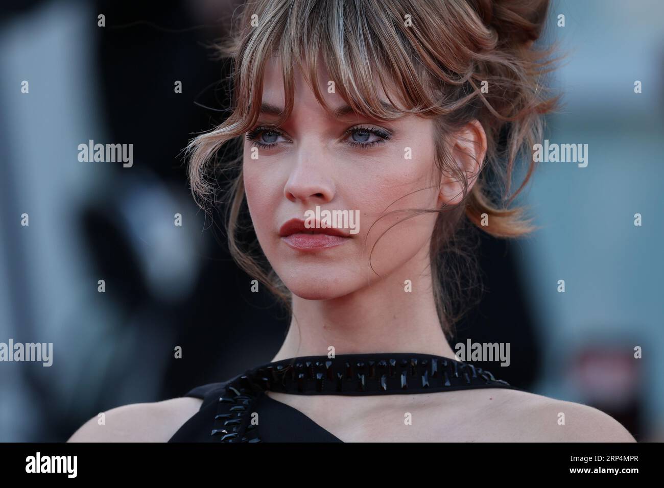 Barbara Palvin attends a red carpet for the movie "Poor Things" at the