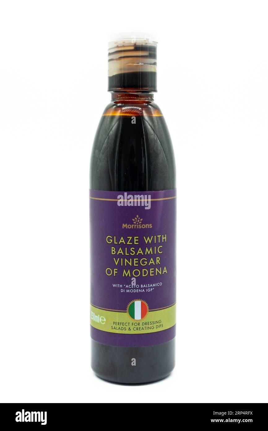 Irvine, Scotland, UKJuly 21, 2023 Morrisons branded glaze with