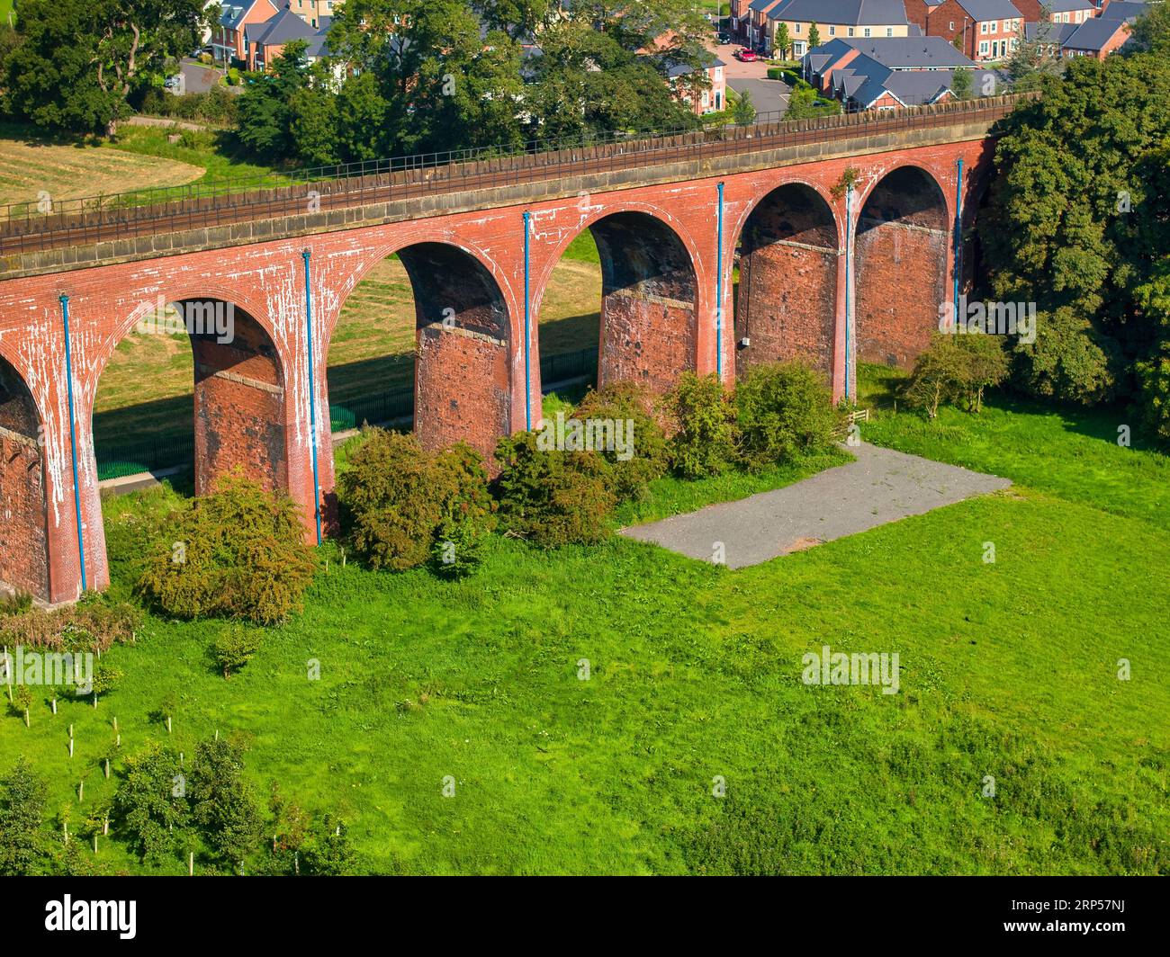 Photo of Whalley Viaduct, also known as Whalley Arches Stock Photo Alamy