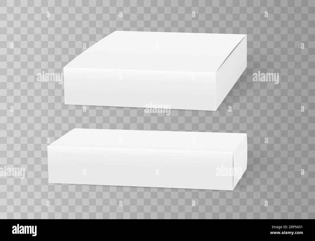 White blank cardboard package boxes mockup. Medicament or cosmetics ...