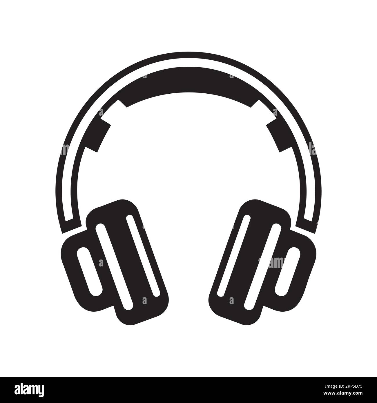 Headphone and microphone Black and White Stock Photos & Images - Alamy