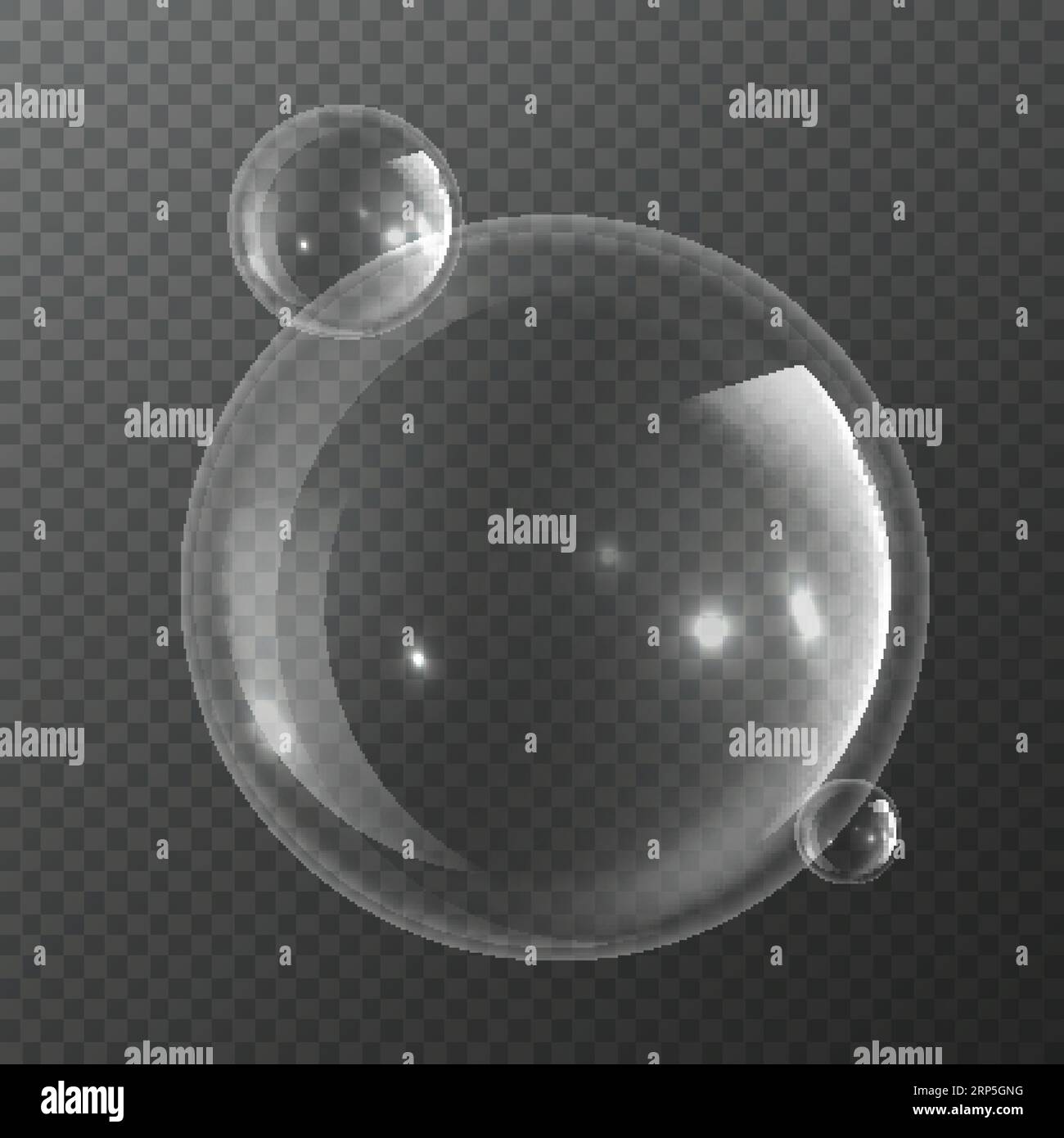 Bubble molecules. Macro fresh bubbly nature realistic transparency pure