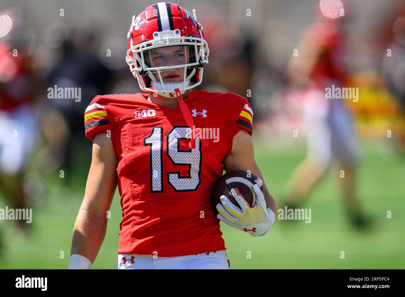 College Park, MD, USA. 02nd Sep, 2023. Maryland Terrapins wide receiver