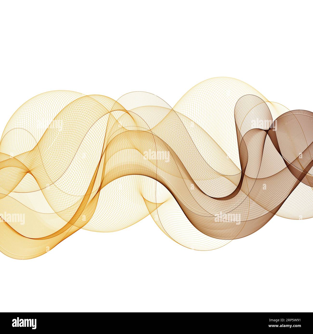 Abstract green flowing wave background vector Stock Photo - Alamy
