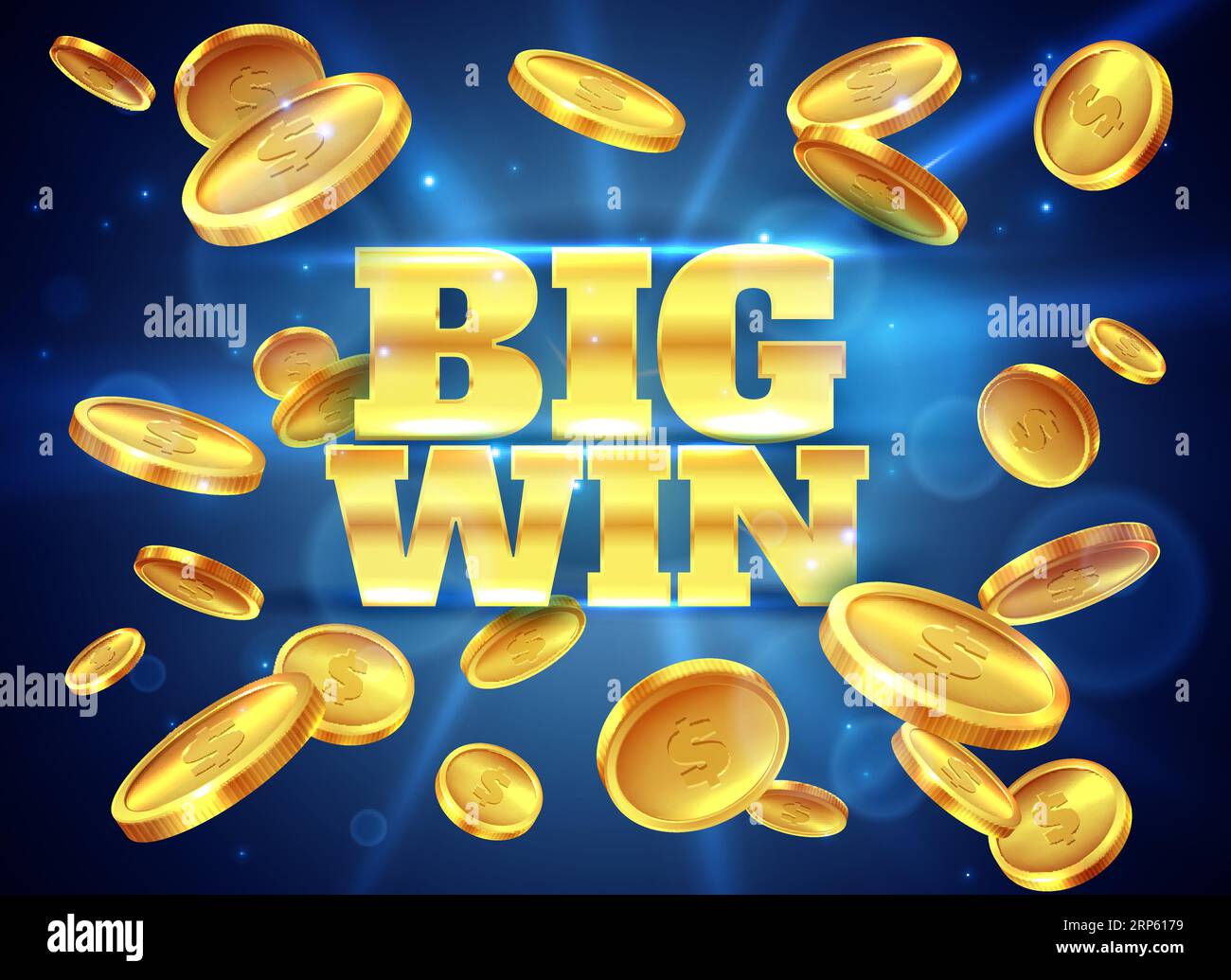 Money flying vegas Stock Vector Images - Alamy