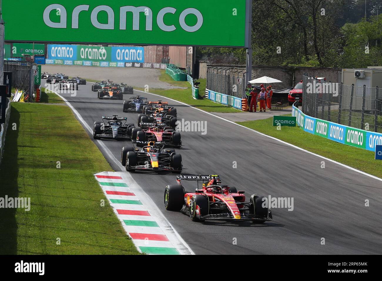 Monza race start hi-res stock photography and images - Alamy, image size:1300x956