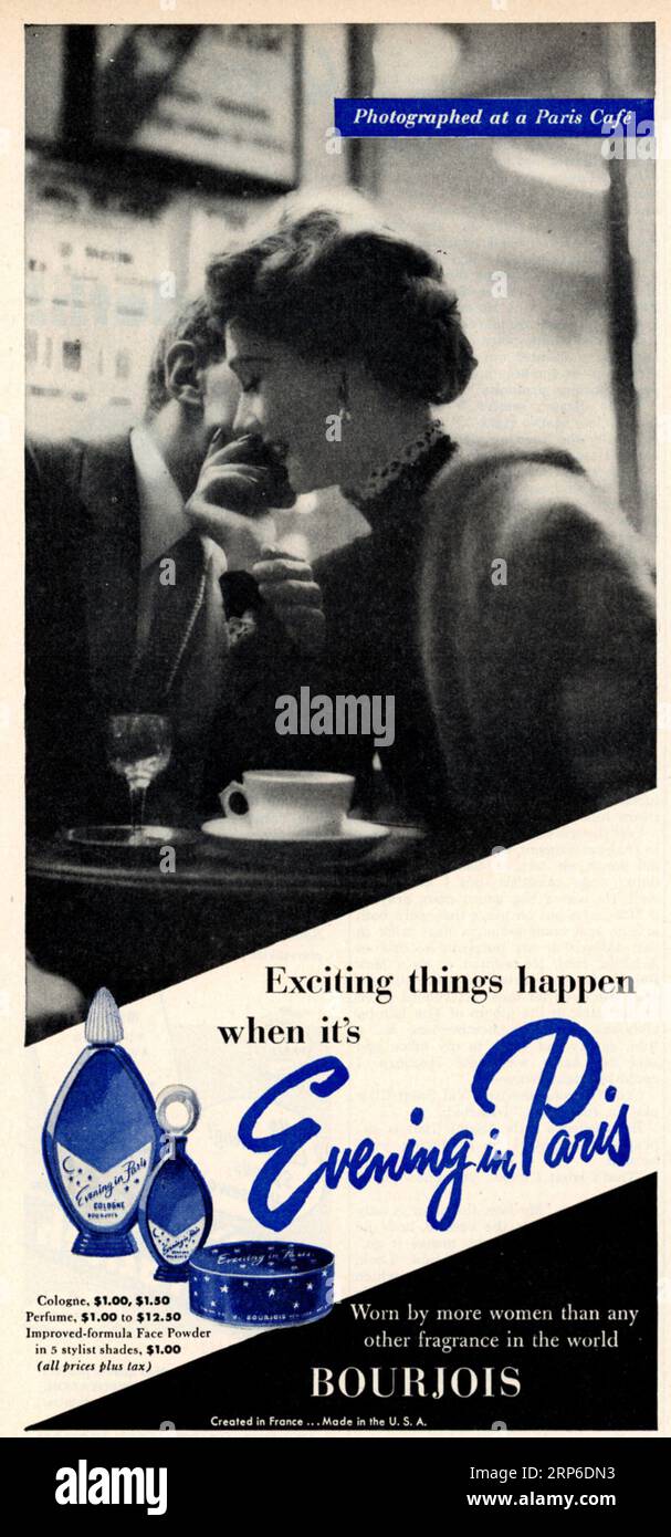 Vintage "Good Housekeeping" September 1953 issue Advert, USA Stock Photo
