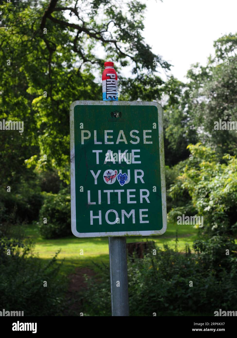 Take your rubbish home hi-res stock photography and images - Alamy