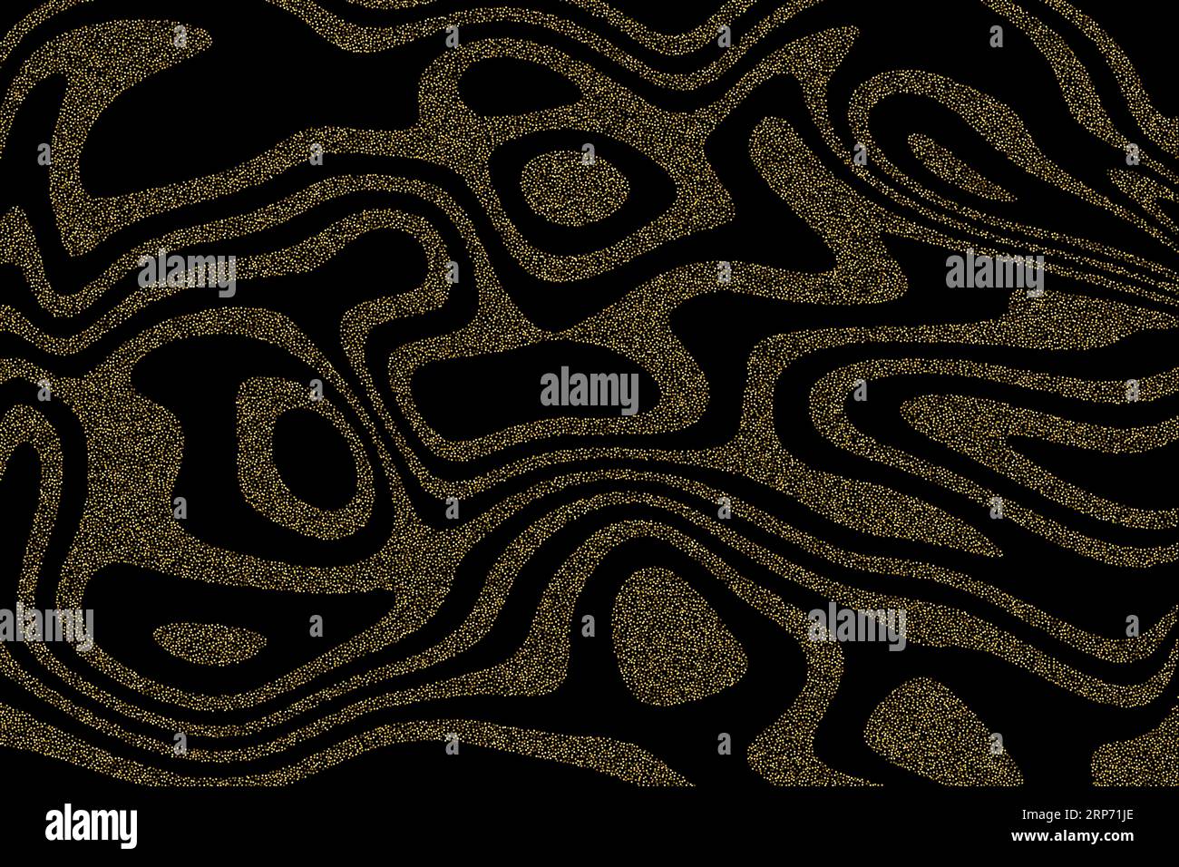 Luxury Background With Golden Wave Lines Pattern Abstract. Technology ...