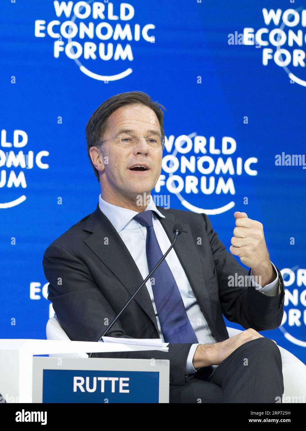 Switzerland davos wef anual hi-res stock photography and images - Alamy