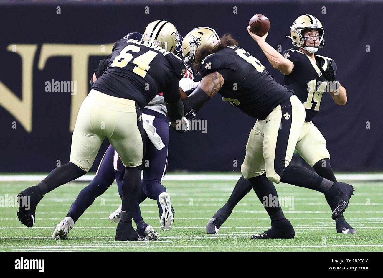 New Orleans, USA. 27th Aug, 2023. New Orleans Saints quarterback