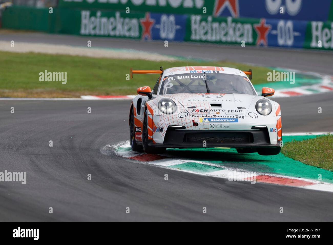 Monza, Italy. 2nd Sep, 2023. #6 Gustav Burton (UK, Fach Auto Tech), Porsche Mobil 1 Supercup at Autodromo Nazionale Monza on September 2, 2023 in Monza, Italy. (Photo by HIGH TWO) Credit: dpa/Alamy Live News Stock Photo