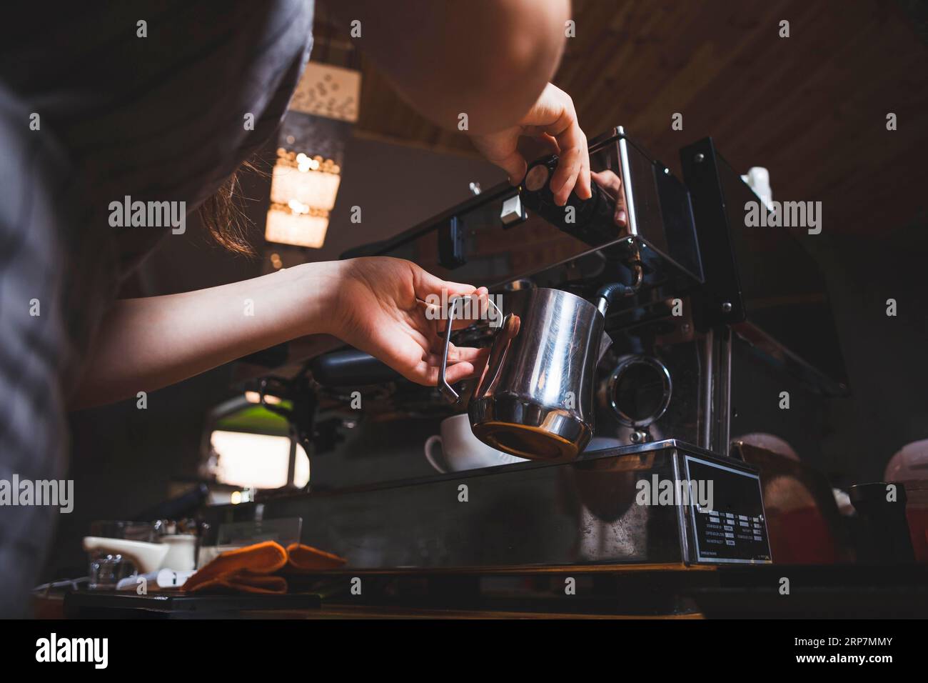 Automated coffee machine hi-res stock photography and images - Alamy
