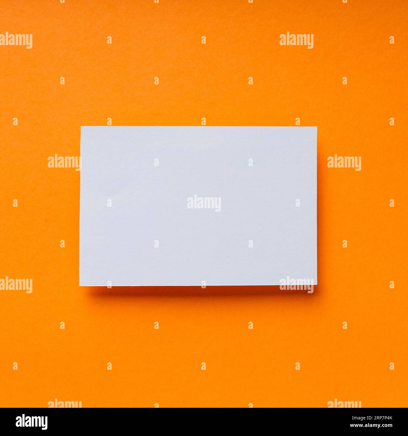 Piece white clear paper Stock Photo