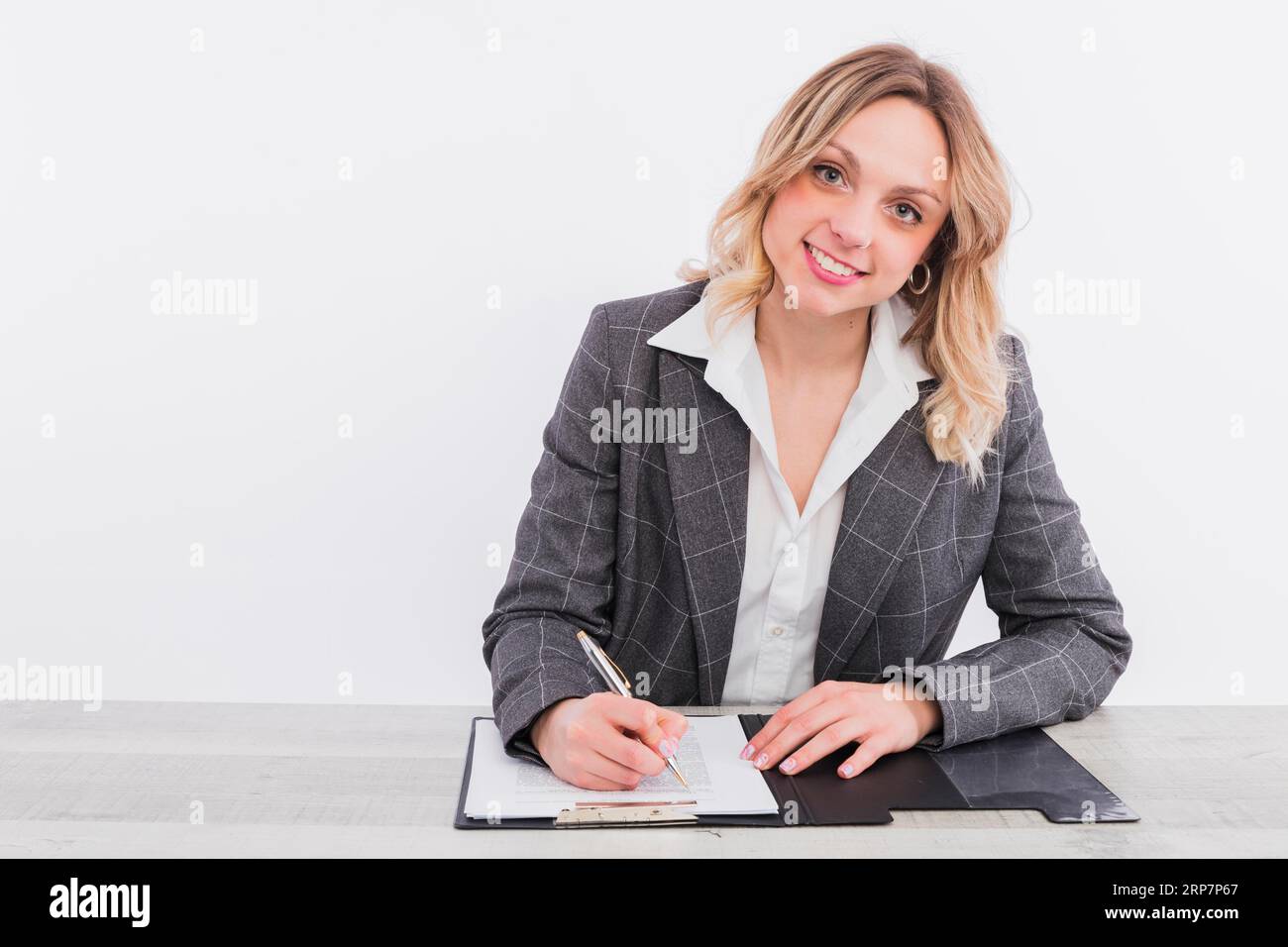 Portrait businesswoman Stock Photo