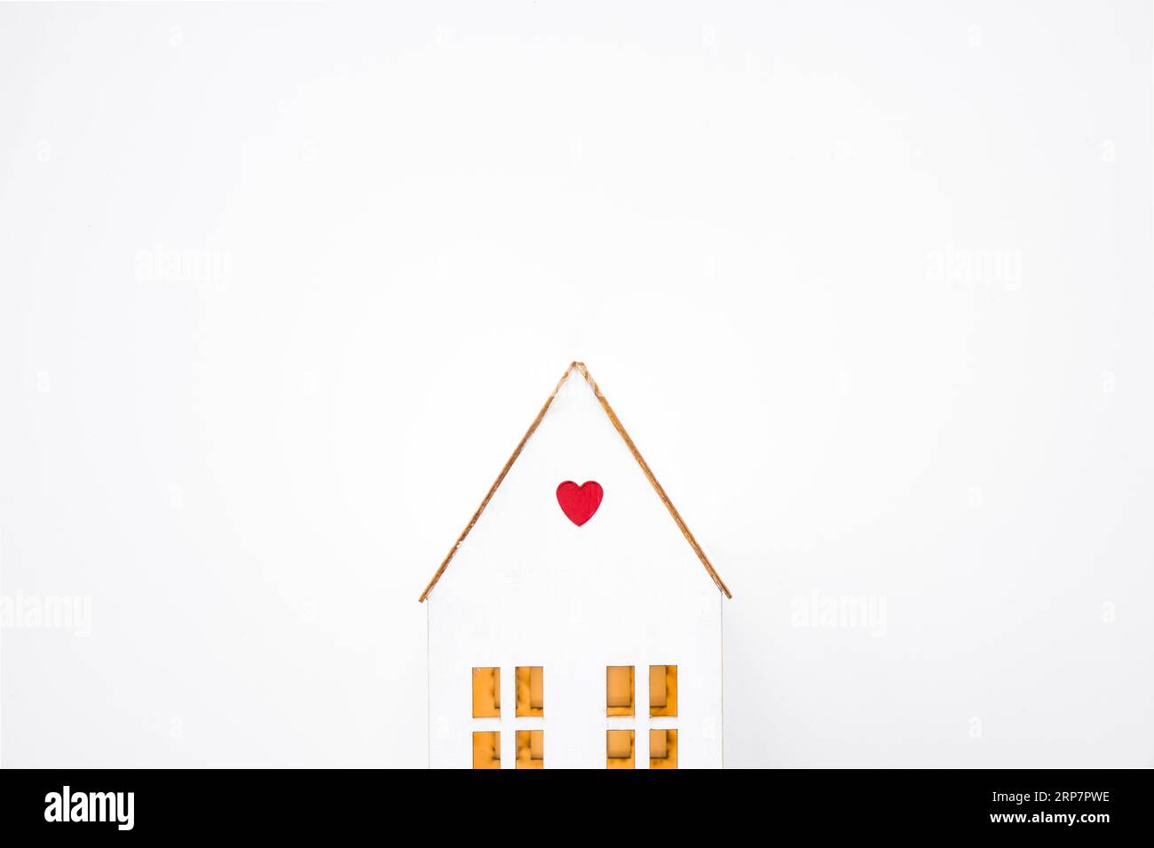 Toy House With Small Heart Stock Photo Alamy toy-house-with-small-heart-stock-photo-alamy