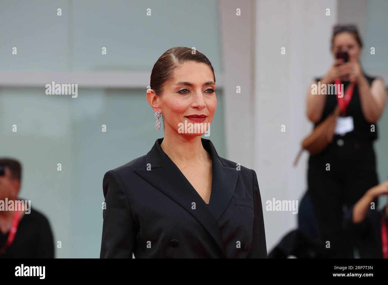 Venice, Italy, 3rd September, 2023. Caterina Murino arriving on the red