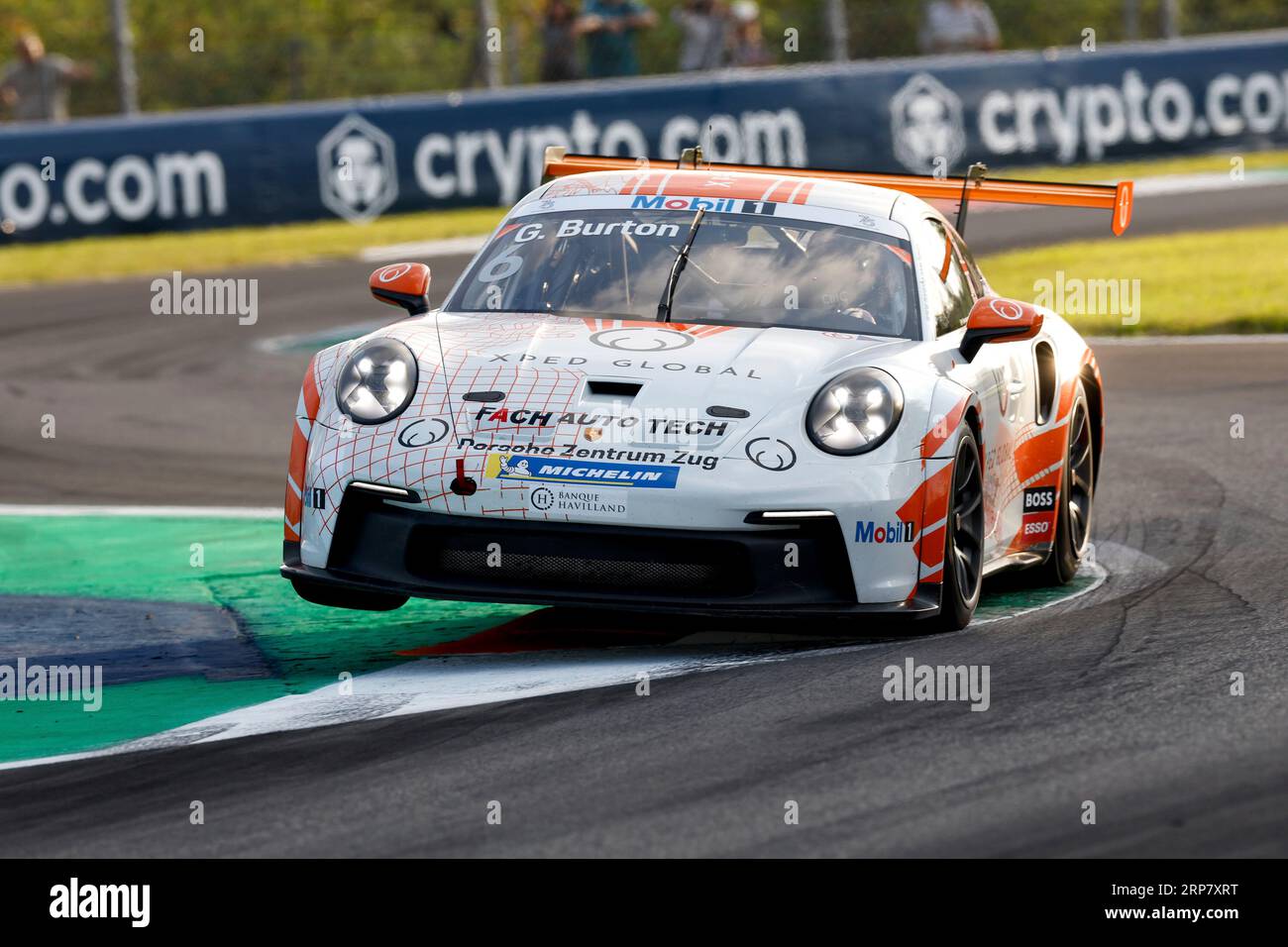 Monza, Italy. 1st Sep, 2023. #6 Gustav Burton (UK, Fach Auto Tech), Porsche Mobil 1 Supercup at Autodromo Nazionale Monza on September 1, 2023 in Monza, Italy. (Photo by HIGH TWO) Credit: dpa/Alamy Live News Stock Photo