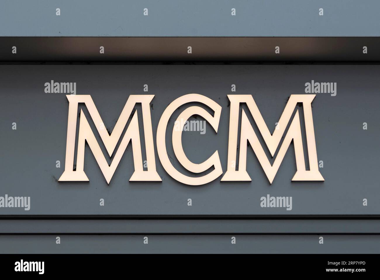 Mcm logo design hi-res stock photography and images - Alamy