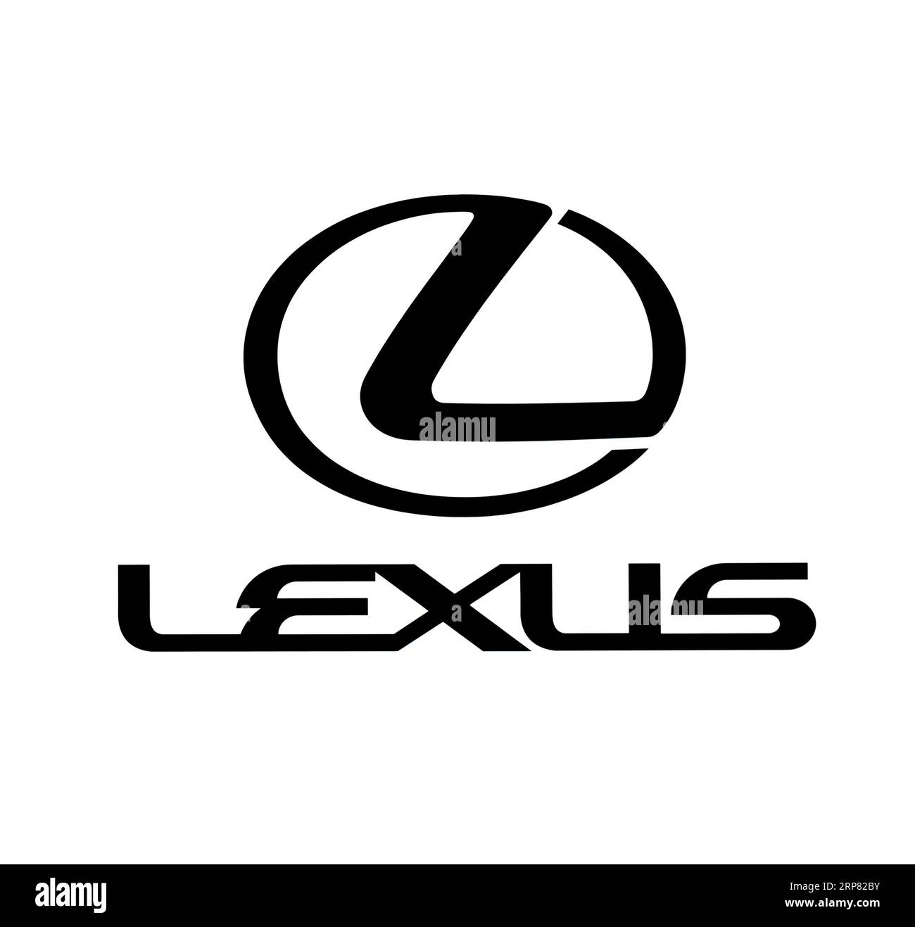Logo of the car brand Lexus, car, motor vehicle, cut-out on white background Stock Photo